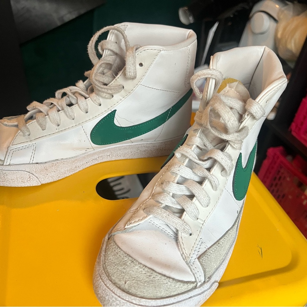 High top Nike blazers